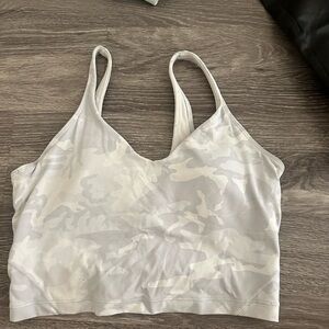 White Camouflage lululemon align Tank Top